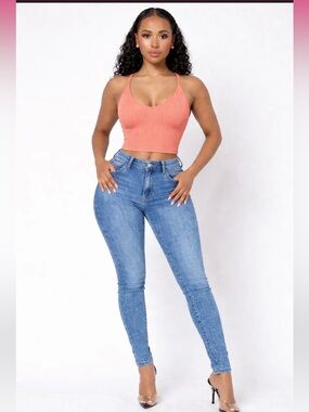 Pretty In Pink Crop Top
